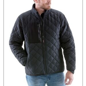 NWT RefrigiWear Tyson Foods EnduraQuilt Diamond Quilted Puffer Jacket 2XL Men's